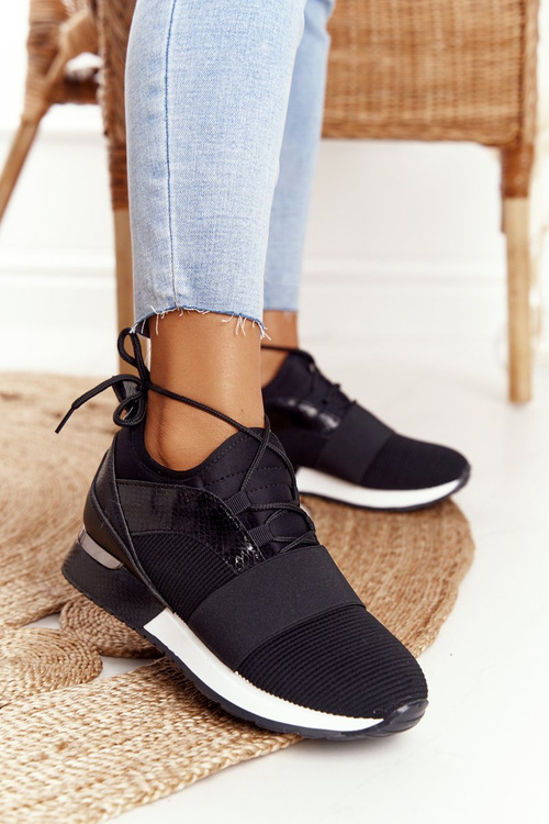 Ženské tenisky tenisky Black Netta