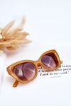 Dámske slnečné okuliare s titulkami M2404 Orange