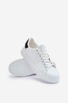 Pánské Sneakers Z Eko Kůže Big Star OO174115 Bílé