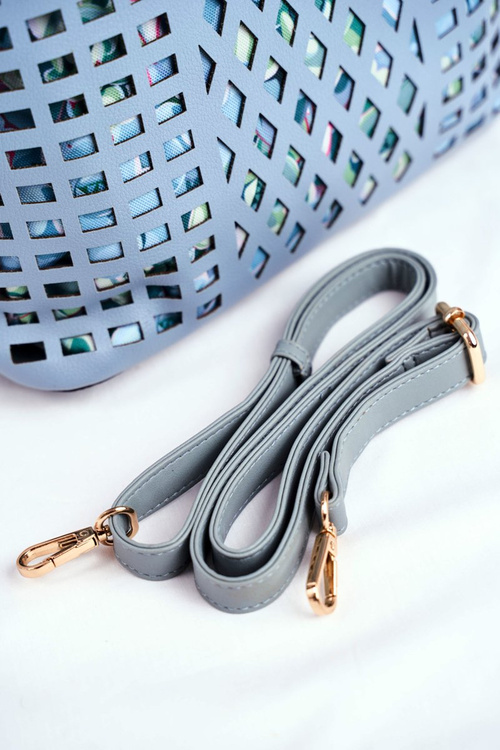 Nobo Dámska kabelka Classic Blue Basket Nbag-I3680-C012