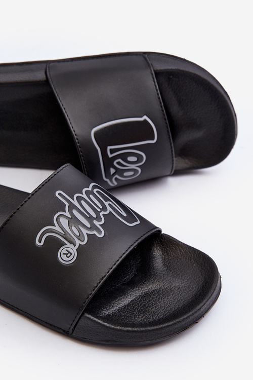 Pánske papuče Lee Cooper LCW-24-42-2485M Čierne