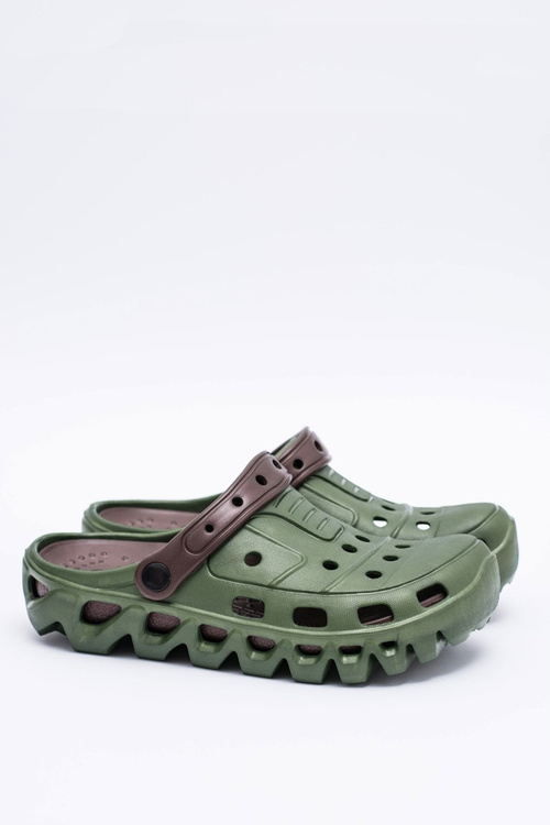 Zelené pánske svetlo Eva Kroksa papuče