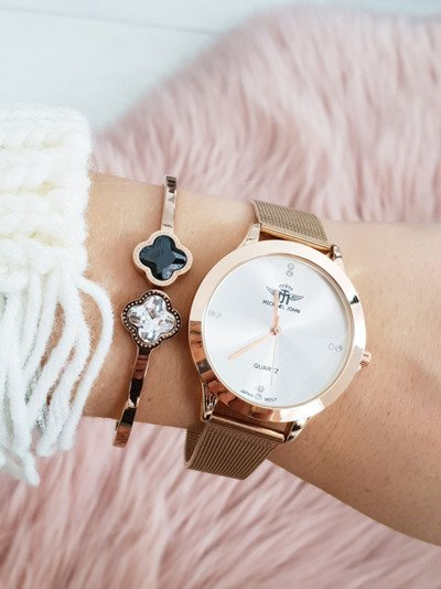 Dámske hodinky Michael John Ferri Pink Gold