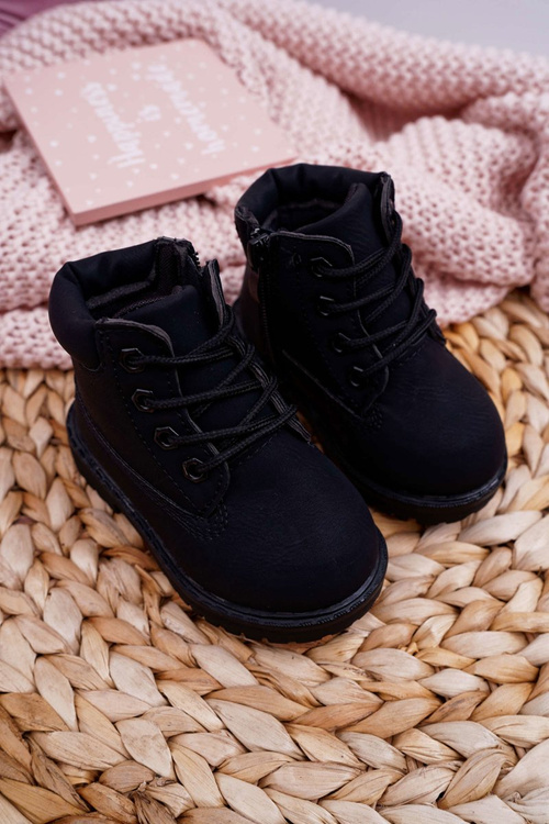 Dětské Boty Traper černé Dexter