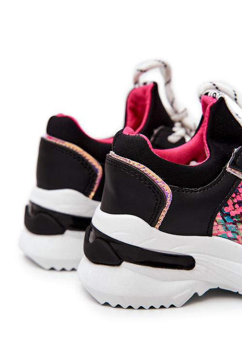 Black Gabbie Snake topánky