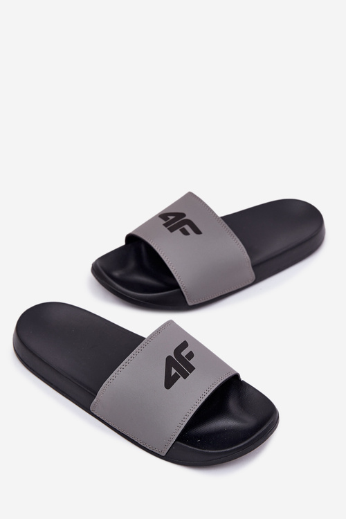 Pánské Pantofle 4F 4FRMM00FSLIM011-25S Šedé