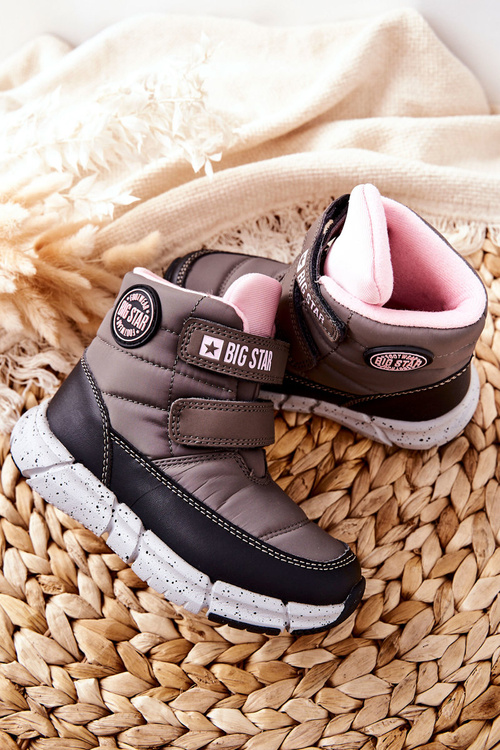 Dětské Sněhové Memory Foam Big Star II374071 šedé