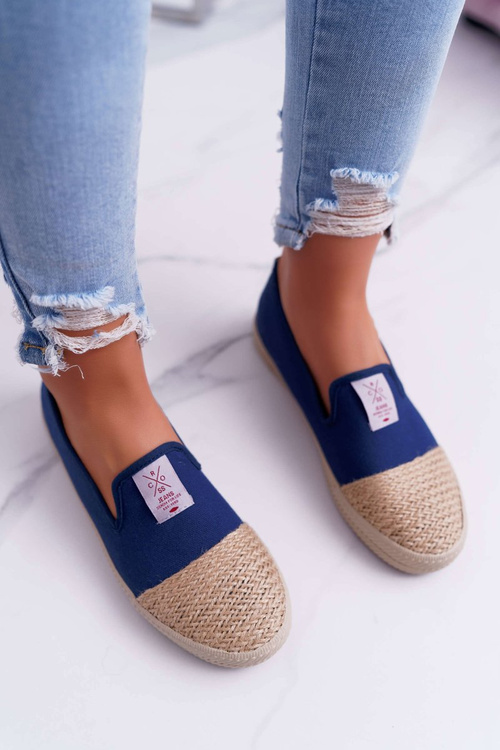 Dámské Espadrilky Cross Jeans tmavě modré DD2R4046