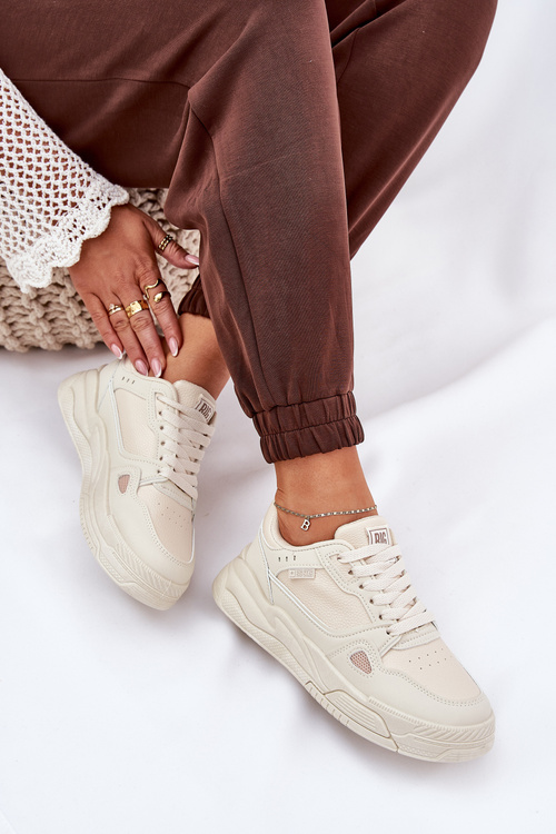 Dámske Sneakers Big Star NN274668 Béžové
