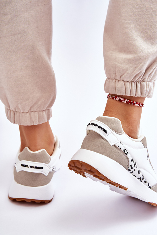 Dámske tenisky Pamäť penového systému Big Star LL274957 biela