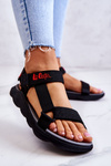 Dámske športové sandále Lee Cooper LCW-22-34-0955L Black