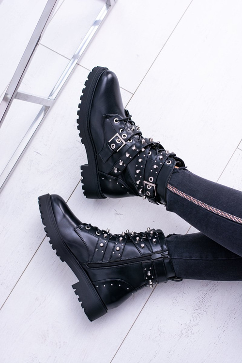 Dámské kotníkové boty černé Albere