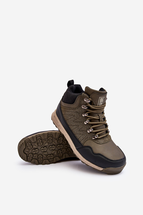 Dámské vysoké trekingové boty Big Star KK274609 Velbloud