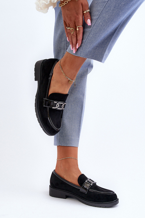 Dámske semišové mokasíny S.Barski HY350A