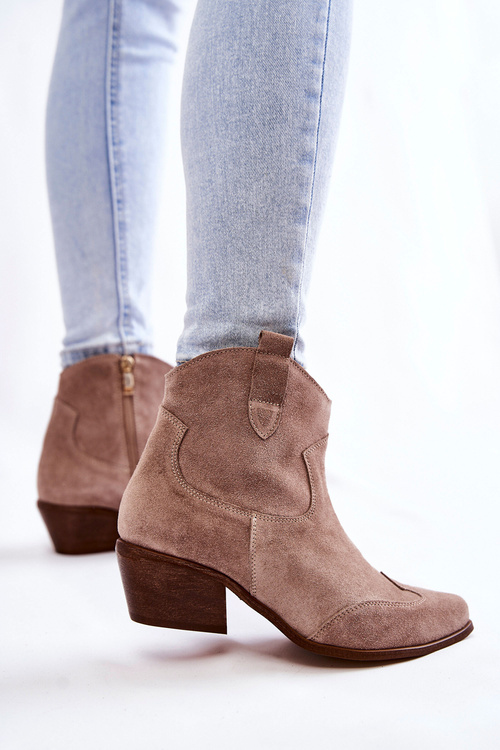 Dámské Kotníkové boty Spitz Lewski Shoes 3236 Cappucino