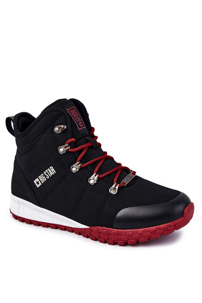 pánské trekingové boty Memory Foam Big Star KK174112  Černé