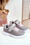 Dětská Sportovni Obuv Na Suchý Zip Šedé Mirabell