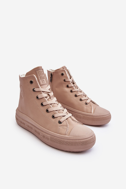 Dámska béžová veľká hviezda MM274022 Izolované tenisky