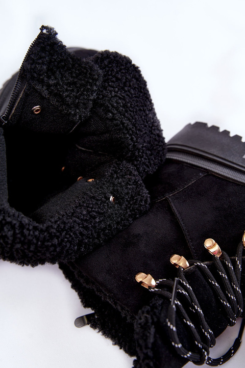 Ženské semišové topánky čierna bellita