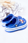 Dětské Pěnové Nazouváky Crocs Modré Lazy Day