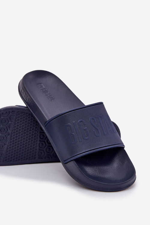 Ľahké Penové Sandále Pánske Big Star MM174323 Tmavomodré