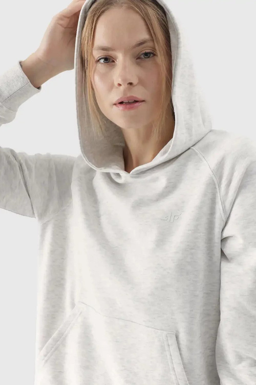 Dámská Mikina S Kapucí Nepochopitelná 4F Šedá 4FWMM00TSWSF1468-83S 27M