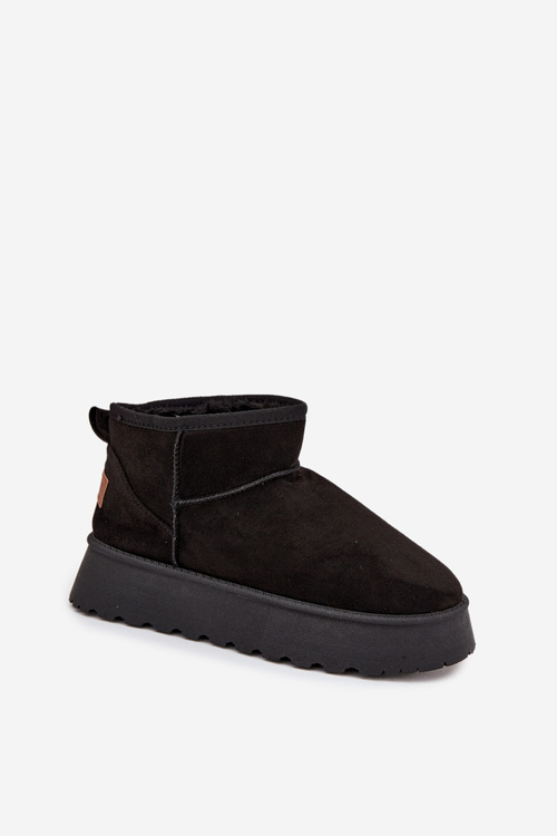 Dámské sněhule na platformě Černé Celyra