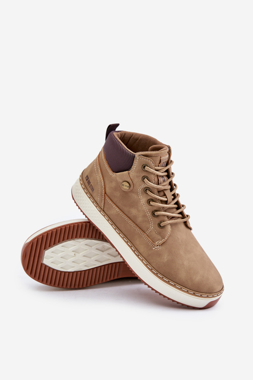 Šněrovací Pánské Boty Big Star OO174560 Hi-Poly System Hnědé