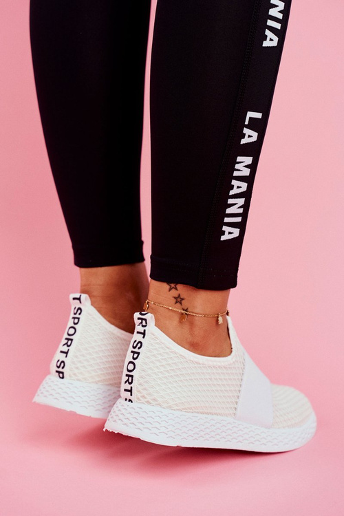 Dámská Sportovní Obuv Slip-on Bílé La Fiesta
