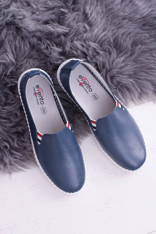 Bellara Navy Blue Navy Blue Leather tenisky