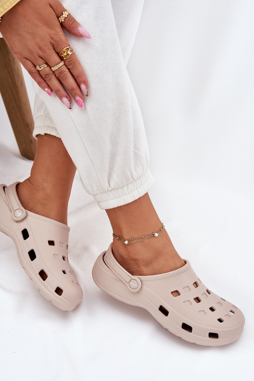 Dámske Pěnové Sandále Béžové LEMIGO 806