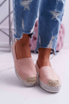 Espadrilles Dámsky ružový Carian