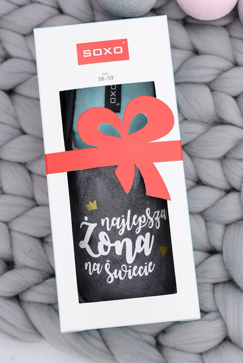 Soxo Dámska papie najlepšia manželka na svete