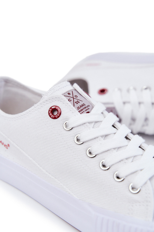 Klasické pánské tenisky Cross Jeans JJ1R4031C White