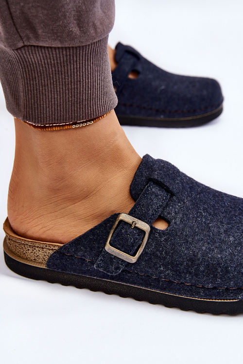 Ženské patričné papuče inblu DJ-07-041 Navy Blue