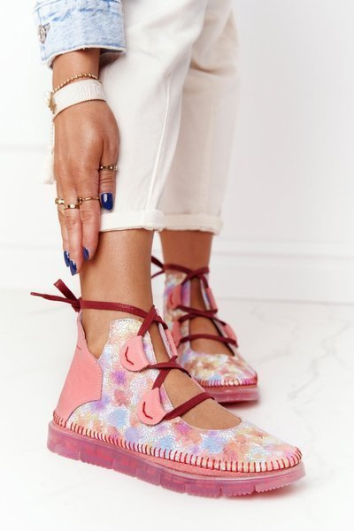 Dámske kožené topánky Maciejka Roses 04457-15