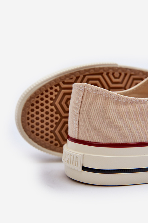 Nízke dámske tenisky Big Star NN274272 béžové