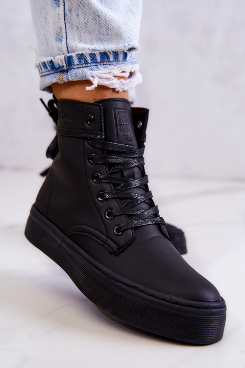 Dámske vysoké tenisky Big Star II274096 čierna