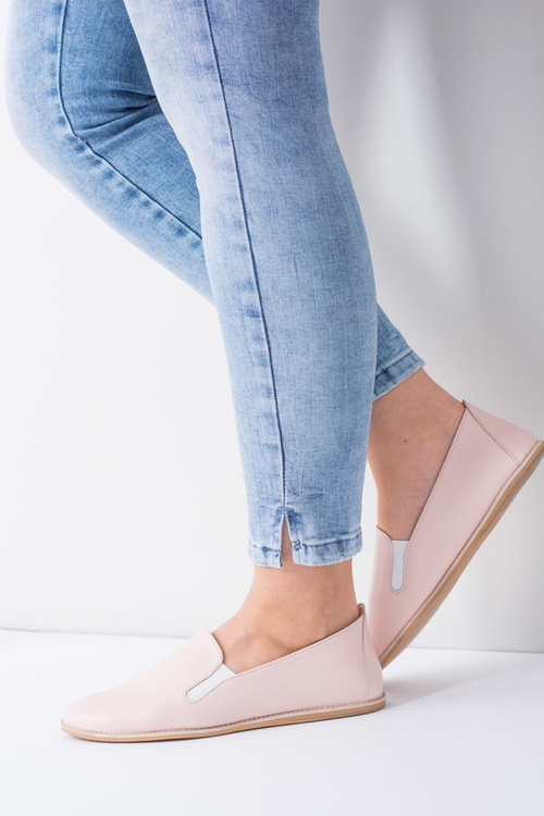 Pink Pastel Women's Leather Ballerinas Fresca