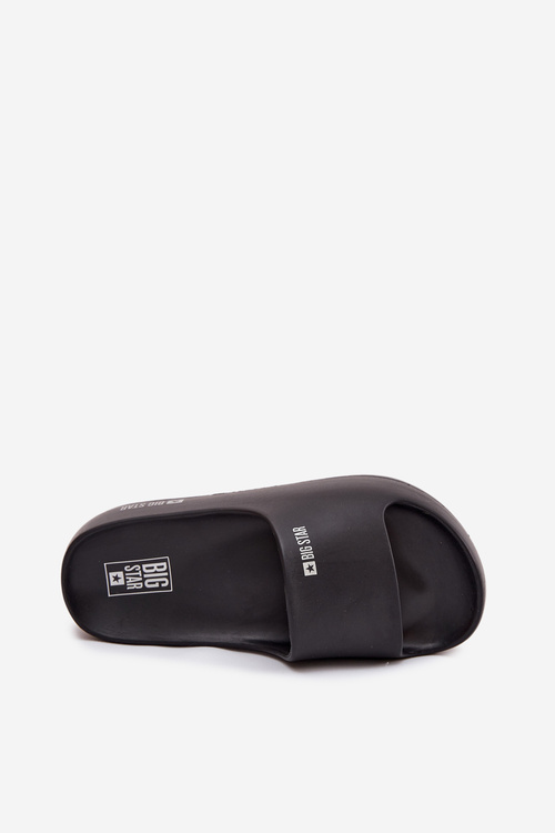 Dámske Pěnové Sandále na Masívnej Platforme Big Star SS274721 Čierne