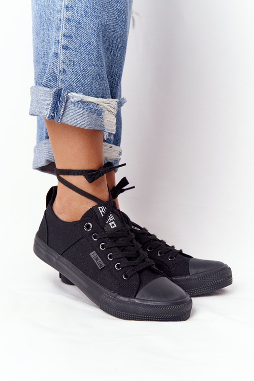 Dámska veľká hviezda HH274018 Čierne tenisky