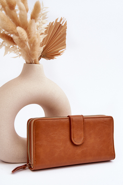 Veľká dámska hnedá peňaženka Sopheia