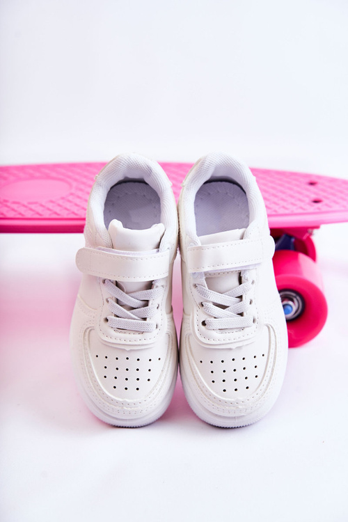 Dětská sportovní obuv na suchý zip White Elike