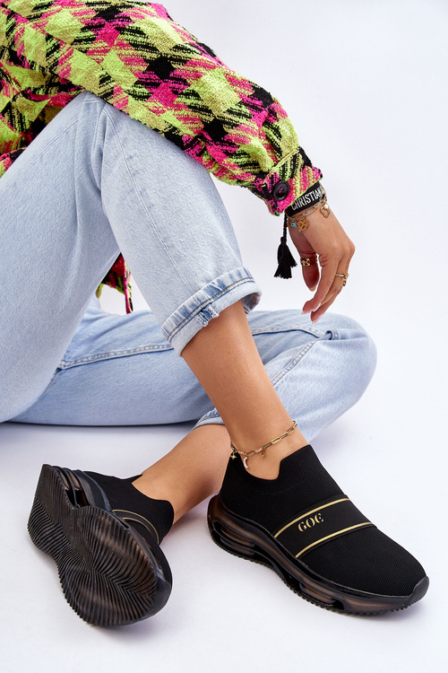 Dámská nazouvací sportovní obuv GOE LL2N4032 Černe