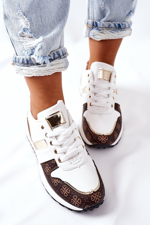 Dámská Sportovní Obuv Sneakersy Bílé Next