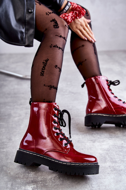 Ženské topánky červené hostiteľ