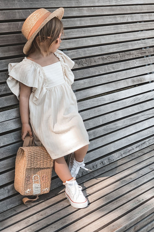 Detské vysoké tenisky s čipkovanými bielymi rolami