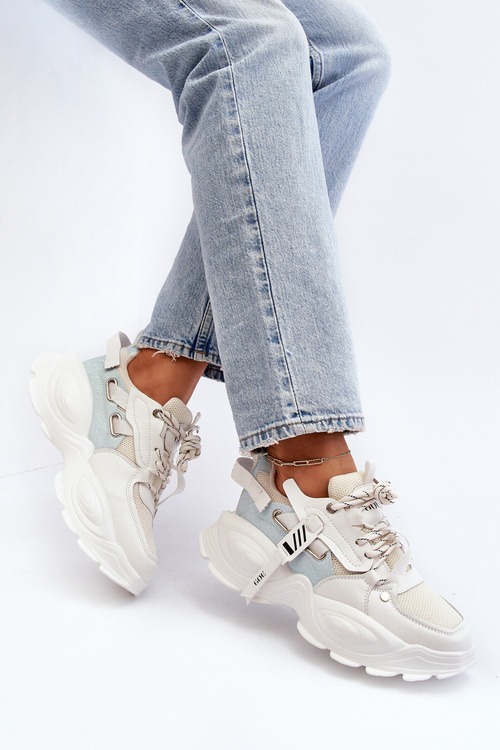 Tenisky Športové topánky Goe jj2n4082 béžová