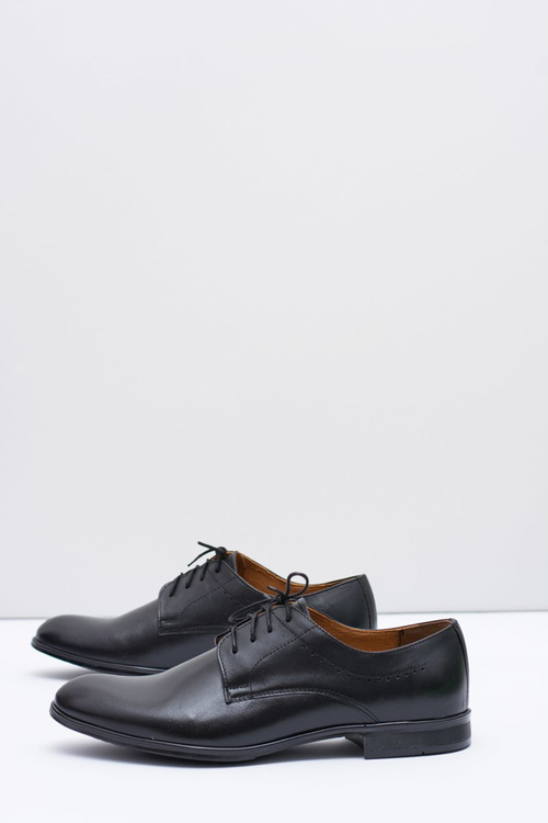 Elegant Men's Formal Black Footwear Damoste