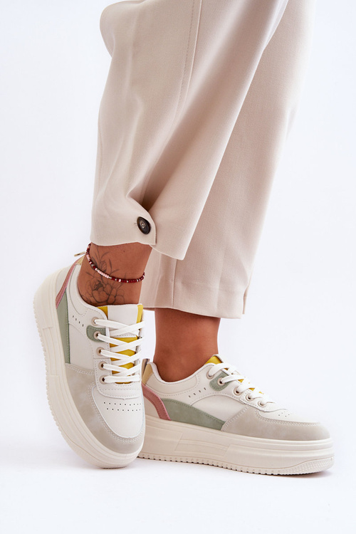 Dámske športové topánky na masívnej platforme viacsekvorované Gemma